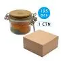 195pcs 100ml plastic jar with bamboo lid Clear Plastic Jars Wide-mouth Storage Containers Empty Refillable Canisters with Lid For Kitchen Dry Goods Nuts Candy Small Accessory 195pcs 100ml plastic jar with bamboo lid Clear Plastic Jars Wide-mouth Storage Containers Empty Refillable Canisters with Lid For Kitchen Dry Goods Nuts Candy Small Accessory