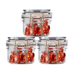 Food Grade 100ml PET Plastic Container Plastic pet Jars Can for Peanut Butter Honey Jams