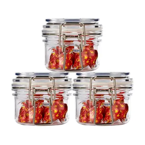 Bouteilles en PET de 100ml, Réservoirs Plastiques Alimentaires pour Pâte de Noix, Miel, Confitures Bouteilles en PET de 100ml, Réservoirs Plastiques Alimentaires pour Pâte de Noix, Miel, Confitures