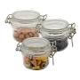 3 Pcs 100 ml Pudding PET Factory Bottle Jam Jar for Storage Candy Cans Storage Transparent PET Jars 3 Pcs 100 ml Pudding PET Factory Bottle Jam Jar for Storage Candy Cans Storage Transparent PET Jars