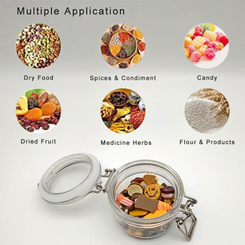 100ml Round Mini PET Jars with RED Lids Storage Jar and Labels (Pack of 16) Food Jar 100ml Round Mini PET Jars with RED Lids Storage Jar and Labels (Pack of 16) Food Jar