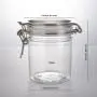 Bouteille/Récipient Transparent en PET 250ml pour Stockage de Thé, Café, Graines de Café, Sucre, Sel Bouteille/Récipient Transparent en PET 250ml pour Stockage de Thé, Café, Graines de Café, Sucre, Sel