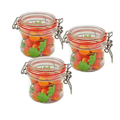Jar Bottle World PET sealed jar soaked lemon honey bottle jam jar enzyme bottle storage tank 3pcs Jar Bottle World PET sealed jar soaked lemon honey bottle jam jar enzyme bottle storage tank 3pcs