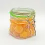 Weihnachtsgeschenk 400ml Belüftete Kunststoff-Tier-Süßigkeit-Glasbehälter Ersatz mit Dichtung aus Gummi und Scharnierdeckel
