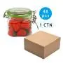 400ml 48pcs empty plastic PET honey jar seal plastic honey pot wholesale/pet containers/ jar for honey,plastic bottle for honey 400ml 48pcs empty plastic PET honey jar seal plastic honey pot wholesale/pet containers/ jar for honey,plastic bottle for honey