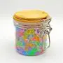 72pcs PET Jars 450ml Round Bamboo Lid Plastic Jar Clear Spice Jars Sealed Canister Food Storage Container for Loose Tea Coffee Bean Sugar Salt 72pcs PET Jars 450ml Round Bamboo Lid Plastic Jar Clear Spice Jars Sealed Canister Food Storage Container for Loose Tea Coffee Bean Sugar Salt