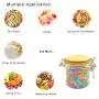 72pcs PET Jars 450ml Round Bamboo Lid Plastic Jar Clear Spice Jars Sealed Canister Food Storage Container for Loose Tea Coffee Bean Sugar Salt 72pcs PET Jars 450ml Round Bamboo Lid Plastic Jar Clear Spice Jars Sealed Canister Food Storage Container for Loose Tea Coffee Bean Sugar Salt