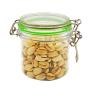 Airtight Storage Tea Jars Plastic Pet Replacement With Lid Home Bottles Sets For Spices Dried Fruit Food Bulk Container Candy Sealed Jar,450Ml