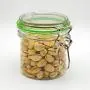 Bouteilles de stockage en plastique étanches pour thé, avec couvercle, ensembles pour maison, contenants de bulk, pots scellés pour épices, fruits secs, aliments, bonbons, 450 ml Bouteilles de stockage en plastique étanches pour thé, avec couvercle, ensembles pour maison, contenants de bulk, pots scellés pour épices, fruits secs, aliments, bonbons, 450 ml