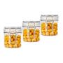 wholesale 16oz 16 oz 450ml 3pcs stainless steel locker vacuum insulated coffee cups popcorn jars