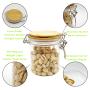 90pcs Jars Compatible For Spices PET Storage Bottles Jars With Lid Capacity Honey Plastic Candy Jar Kitchen Storage Container PET Jar,500ml