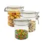Button Cork Food Candy Storage Tank Kitchen PET Storage Tank Grains Sealed Jar Coffee Tea Containers,Small Button Meng Tank 3packs Button Cork Food Candy Storage Tank Kitchen PET Storage Tank Grains Sealed Jar Coffee Tea Containers,Small Button Meng Tank 3packs