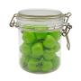 Amazon Top Seller Honey Candy Herb Weed Cookie 500ml Food Storage Plastic Pet Jar With Airtight plastic Lid