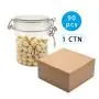 90pcs 500ml H100mm wide mouth Round shape PET plastic can air tight candy storage jar with lids 90pcs 500ml H100mm wide mouth Round shape PET plastic can air tight candy storage jar with lids