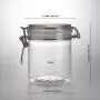 500ml round PET Jar Pet Silicone seal and stainless locker by Packaging Storage jar For You  Honey Jar