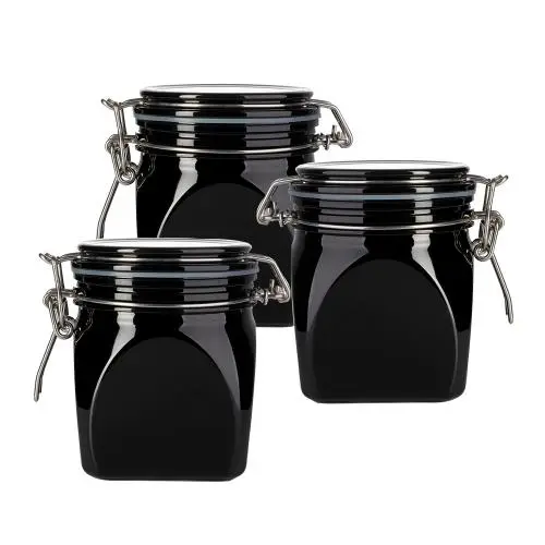 500ml 3pcs Plastic Acrylic Pet cap PET recycled cosmetic plastic Acrylic Pet jars with Airtight lids 500ml 3pcs Plastic Acrylic Pet cap PET recycled cosmetic plastic Acrylic Pet jars with Airtight lids