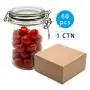 750ml 60pcs Big Transparent Clear Round Cookie Candy Pickle Airtight Storage Bottle Premium Quality Thick Plastic Acrylic Jar 750ml 60pcs Big Transparent Clear Round Cookie Candy Pickle Airtight Storage Bottle Premium Quality Thick Plastic Acrylic Jar