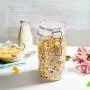 1000ml PET Jar for Food Storage , No Lead Kitchen Storage Bottles Sealed Cans With Cover Large Capacity Candy PET Jars Tea Box 1000ml PET Jar for Food Storage , No Lead Kitchen Storage Bottles Sealed Cans With Cover Large Capacity Candy PET Jars Tea Box