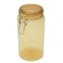 1500ml straight side storage mason bottles sealed amber plastic Pet jar with stainless locker for food storage 1500ml straight side storage mason bottles sealed amber plastic Pet jar with stainless locker for food storage