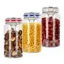 Bocaux en PET plastique 1500ml 3 pièces à fermeture hermétique avec couvercle métallique Kilner Bocaux en PET plastique 1500ml 3 pièces à fermeture hermétique avec couvercle métallique Kilner