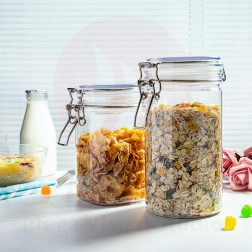 Jar Bottle World Airtight Food Storage Containers, 22OZ PET Jars with Lids for Serving Candy, Cookie, Rice,Food Storage Bottle Jar Bottle World Airtight Food Storage Containers, 22OZ PET Jars with Lids for Serving Candy, Cookie, Rice,Food Storage Bottle