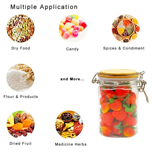 800ml 3pcs Square Kitchen Sugar Coffee Tea Food Canister Plastic Pet Storage Jar Replacement and Bottles set With Bamboo lids 800ml 3pcs Square Kitchen Sugar Coffee Tea Food Canister Plastic Pet Storage Jar Replacement and Bottles set With Bamboo lids