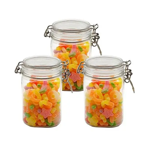 3PCS Storage Tank Nordic Style Plastic Cover Sealed Jar Coffee Pot Tea Can Sugar Jar Bowl Snack Candy Moisture Proof with Seal Hot 3PCS Storage Tank Nordic Style Plastic Cover Sealed Jar Coffee Pot Tea Can Sugar Jar Bowl Snack Candy Moisture Proof with Seal Hot