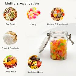 Jar Bottle World-Large PET jar, multi-grain storage tank, storage of milk powder kimchi container