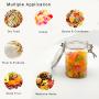 800ml clear pet plastic bottle Kitchen Sealed Jar Plastic Bottle Transparent Grain Storage Box Zero Food Dried Fruit Bean Candy Storage Tank