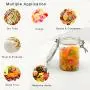 50pcs 800ml clear pet plastic bottle Kitchen Sealed Jar Plastic Bottle Transparent Grain Storage Box Zero Food Dried Fruit Bean Candy Storage Tank