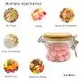 120pcs 120ml, 4 oz plastic Pet Jars Replacement Round PET Jars with Bamboo Lid for Jam, Honey, Wedding Favors, Shower Favors, Baby Foods, Canning, spices
