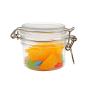 PET Container Yogurt Jars pudding Jar with Lid PET Jar with Cap for Yogurt, Milk, Jam,Mousse and More,120ML
