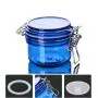 120 ml 4 oz blaue Kunststoff-Kosmetikcreme-Glasflasche, auch für Haarkuren geeignet