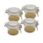 4pcs 120Ml Hot Fashion Small PET Jars Cute Mini Wishing Cork Stopper PET Bottles Vials Jars Containers Size Free 4pcs 120Ml Hot Fashion Small PET Jars Cute Mini Wishing Cork Stopper PET Bottles Vials Jars Containers Size Free