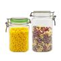 Set of 2 vacuum airtight FDA plastic food container / Plastic airtight storage food storage containers with lids airtight
