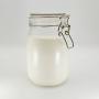 1250ml round milk shake plastic Pet bottle replacement mason jar smoothie Pet jar