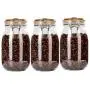 Bouteilles Mason Plastiques à Bouches Large 58oz (1650ml) 3 Pièces Alimentaires, avec Couvercles en Bois Bambou - En Gros Bouteilles Mason Plastiques à Bouches Large 58oz (1650ml) 3 Pièces Alimentaires, avec Couvercles en Bois Bambou - En Gros