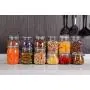 2 Pièces Potons Scellés 1600ML pour Cuisine Jouets, Récipients de Conservation de Graines, PET, Bouchon en Silicone pour Fermeture Étanchée, Petit Pot en Métal Transparent 2 Pièces Potons Scellés 1600ML pour Cuisine Jouets, Récipients de Conservation de Graines, PET, Bouchon en Silicone pour Fermeture Étanchée, Petit Pot en Métal Transparent