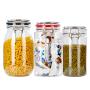 food storage container set plastic storage jar for kitchen,container cereal plastic storage,Spaghetti Cereal Container 3 sizes