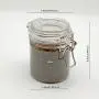 126pcs PET Coffee Containers, 300 ml Kitchen Serving Food Storage Canister with Sealed Wooden Lid, BPA-Free Clear Weed Container for Tea Leaves, Powder, Spice,Weed 126pcs PET Coffee Containers, 300 ml Kitchen Serving Food Storage Canister with Sealed Wooden Lid, BPA-Free Clear Weed Container for Tea Leaves, Powder, Spice,Weed