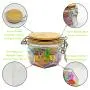 175pcs 120ml Hexagon Fashioned PET Jar with Bamboo Lid,Cosmetic, Food  Jar Packaging For You