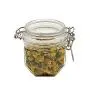 12er Hexagon Honigglasbehälter mit Deckeln (4 oz) von Packaging For You