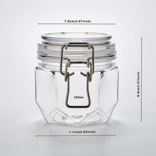 200ml 6packs High quality wholesale honey airtight jar, hexagon honey jar 200ml 6packs High quality wholesale honey airtight jar, hexagon honey jar
