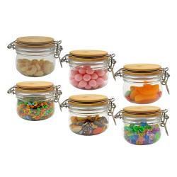 Plastic Mason Jars | 6 Plastic Jars with Lids 16 Ounce in 3 Unique Colors | Dishwasher and Microwave Safe Wide Mouth Plastic Jar | Made from BPA-Free, Commercial-Grade PP Plastic