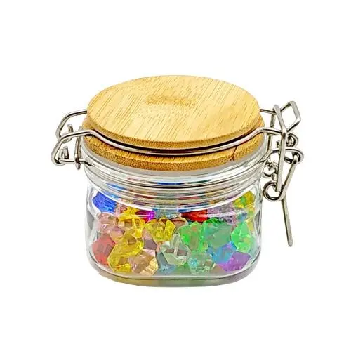 150Ml Bamboo Lid PET Airtight Canister Storage Bottles Jars Grains Tea Leaf Coffee Beans Candy Food Jar 400ml 150Ml Bamboo Lid PET Airtight Canister Storage Bottles Jars Grains Tea Leaf Coffee Beans Candy Food Jar 400ml