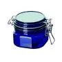Chinese supplier square blue single wall PP plastic cosmetics cream empty jar for make up Chinese supplier square blue single wall PP plastic cosmetics cream empty jar for make up