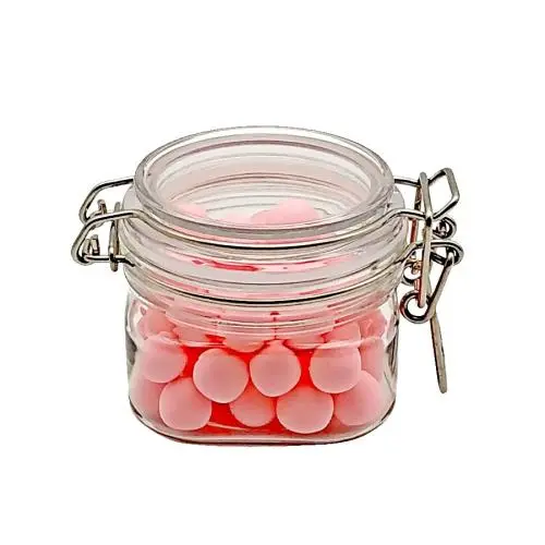 1pcs Jars Compatible For Spices PET Storage Bottles Jars With Lid Capacity Honey Candy Jar Kitchen Storage Container PET Jar,200ml-1