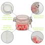 1pcs Jars Compatible For Spices PET Storage Bottles Jars With Lid Capacity Honey Candy Jar Kitchen Storage Container PET Jar,200ml-1