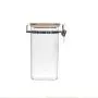 Conteneur de stockage 1000ml avec couvercle en bambou, réservoir pour épices, bouteille de rangement pour cuisine, café, thé – 1L, bocal hermétique. Conteneur de stockage 1000ml avec couvercle en bambou, réservoir pour épices, bouteille de rangement pour cuisine, café, thé – 1L, bocal hermétique.