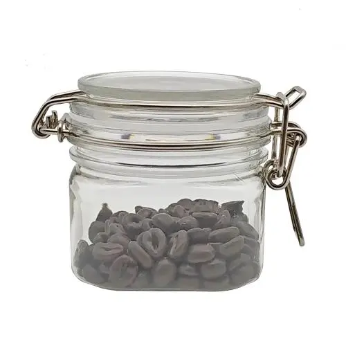Keramik-Gefühl Tee-Dose Zucker- und Kaffeebehälter Lebensmittel-Gewürz-Dose versiegelte Glasbehälter Tee-Zeremonie Küchen-Aufbewahrungskisten Zubehör 200ml